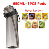 Garrafa De Água Aromatizada 650ml + 7 AROMATIZAROES